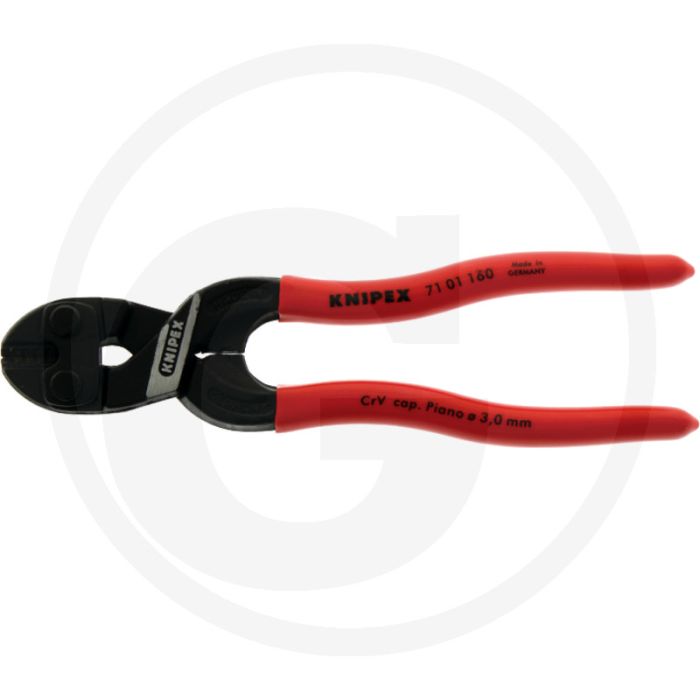 Knipex knipex cobolt® tang zwart geatramenteerd, handgrepen bekleed met kunststof, 160 mm - max. Ø zachte draad: 5,3mm