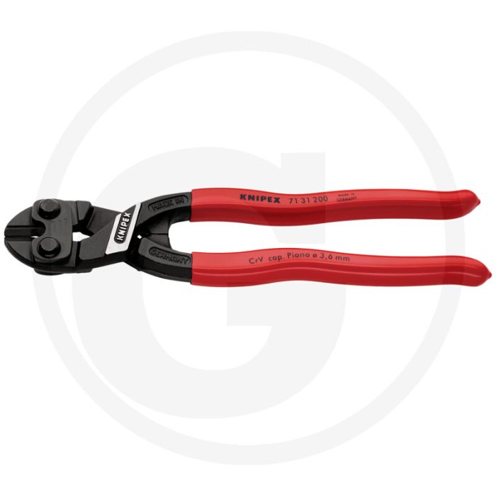 Knipex knipex cobolt® kompakt-bolzenschneider - Ø harde draad (mm): 4