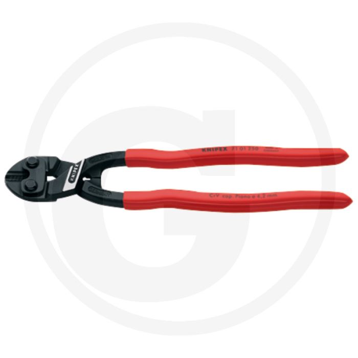 Coupe-boulons Knipex - coupe droite, Ø fil mi-dur : 5.6mm