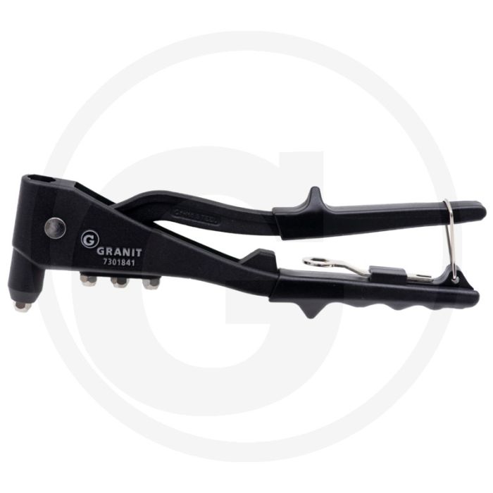 Black edition popnageltang 270 mm met vier mondstukken