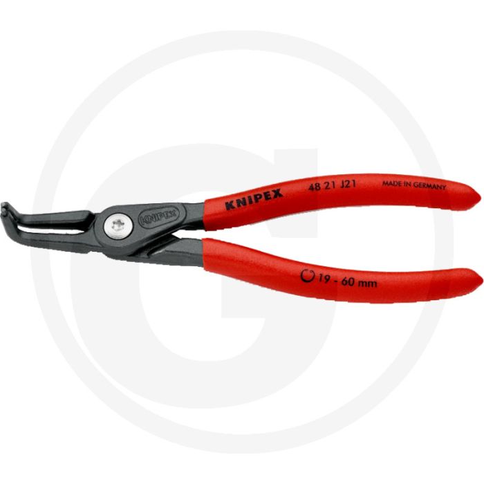 Knipex knipex precisie borgveertang - borings-Ø 12-25mm, gebogen, 130mm