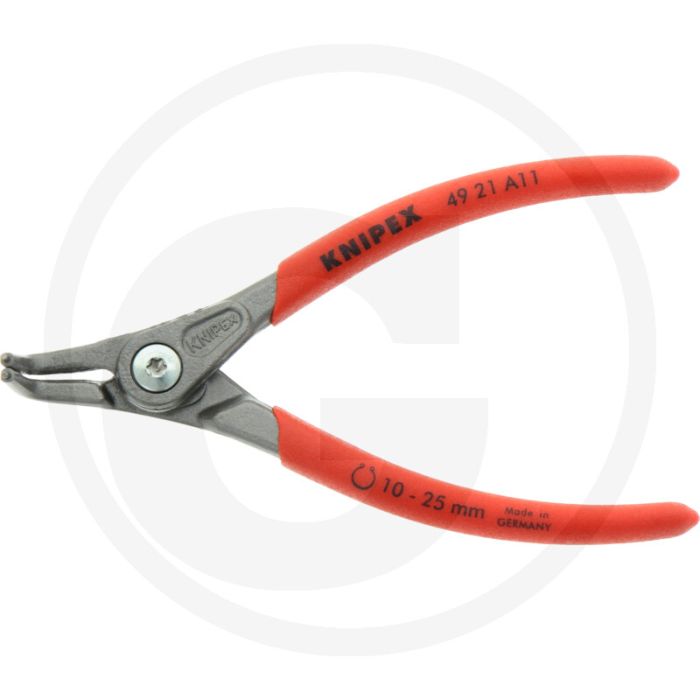 Knipex knipex precisie borgveertang - gebogen, as-Ø 10-25mm