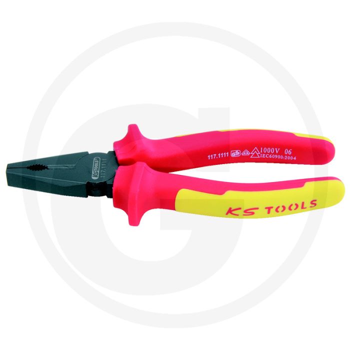 Ks tools ergotorque® vde combinatietang, 210 mm - 1,6 mm harde draad Ks tools ergotorque® vde combinatietang, 210 mm - 1,6 mm harde draad