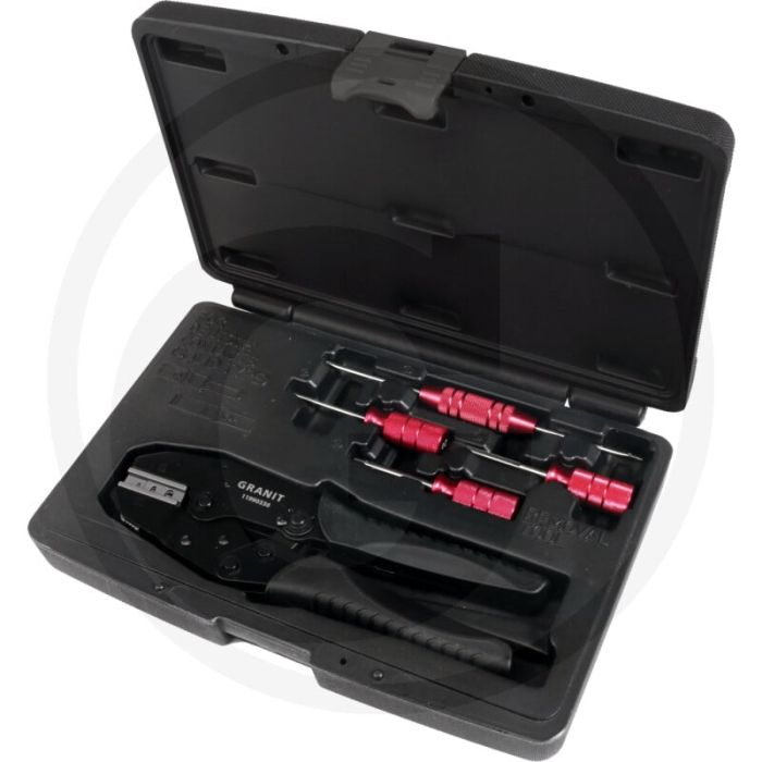Black edition black edition set d'outils de sertissage 5 pièces - deutsch dt/dtp/dtm 12/16/16/20