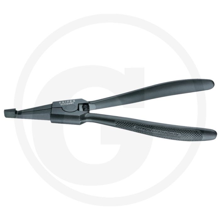 Pince à ressorts de sécurité Knipex pour bagues extérieures, longueur 170 mm, pour bagues de sécurité présentant un espacement minimal de 3,6 mm