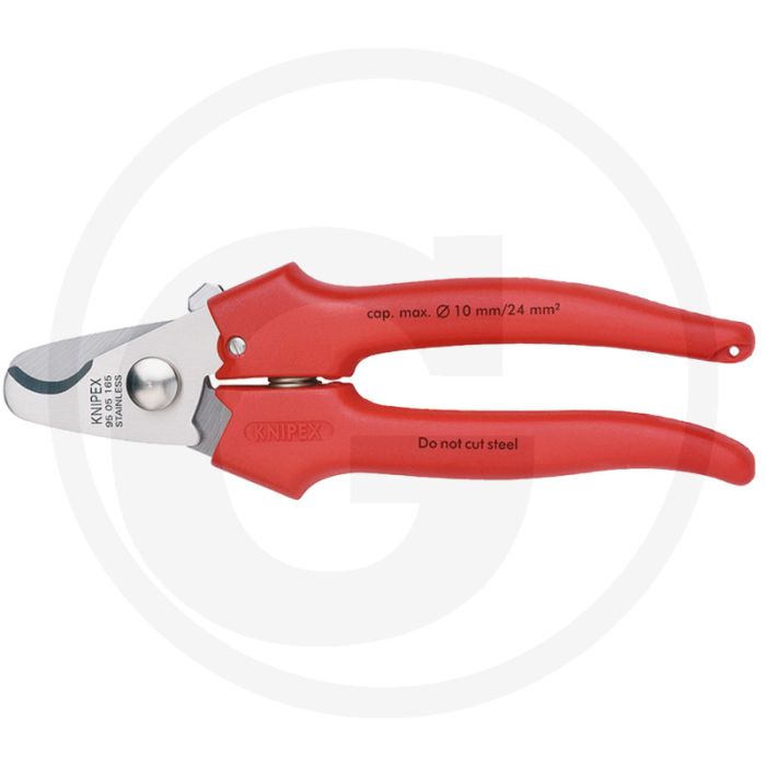 Knipex knipex kabelschaar voor kabels tot Ø 10 mm/24 mm² - 165 mm lang