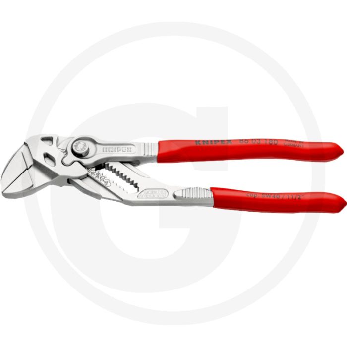 Knipex knipex sleuteltang 35mm sleutelmaat 1 3/8 inch 13 verstelposities 180mm lengte