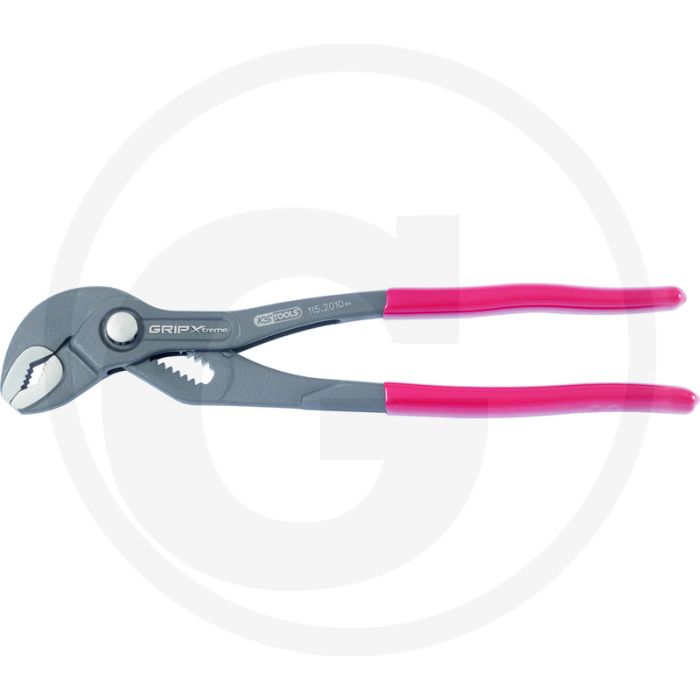 Ks tools waterpomptang met drukknopverstelling - voor moeren tot 45mm Ks tools waterpomptang met drukknopverstelling - voor moeren tot 45mm