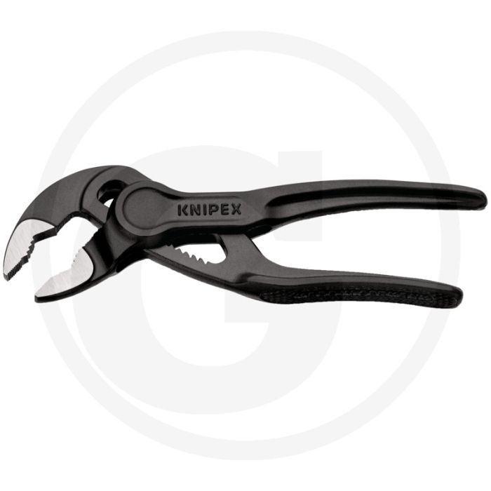 Knipex hightech-wasserpumpenzange cobra xs - lengte 100mm, moeren tot 24mm, 11 verstelposities, buizen tot 1 inch