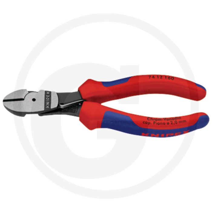 Knipex knipex kracht-zijsnijtang - snijdwaarde middelharde draad 3,4 Ø mm