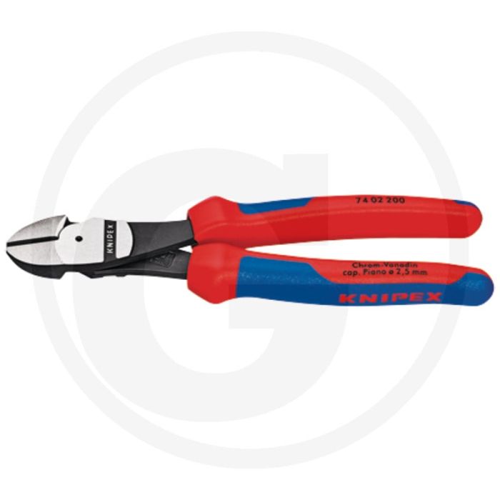 Knipex knipex krachtzijsnijtang 180mm met ophangoog Ø harde draad: 2,7mm