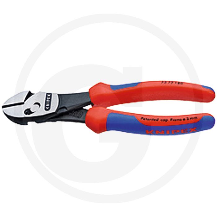 Knipex hoogwaardige zijkniptang - tang zwart geatramenteerd, kop gepolijst - Ø harde draad: 3,2mm
