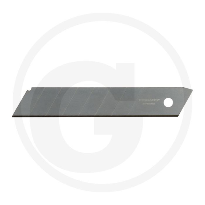 Fiskars carbonmax afbreekmessen 18 mm 5 per verp. - totale lengte 165mm