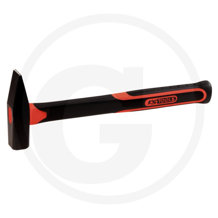 Ks tools bankhamer met glasvezelsteel 1000g - gesmeed, inductief gehard - 1000 gram Ks tools bankhamer met glasvezelsteel 1000g - gesmeed, inductief gehard - 1000 gram