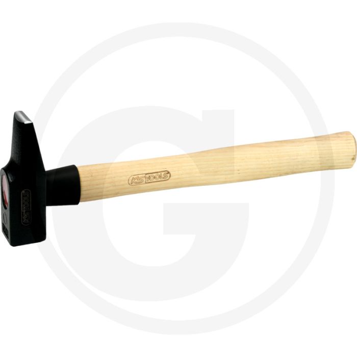 Ks tools bankhamer, franse vorm met essen steel, 400 g, 28 x 87 mm. Ks tools bankhamer, franse vorm met essen steel, 400 g, 28 x 87 mm.