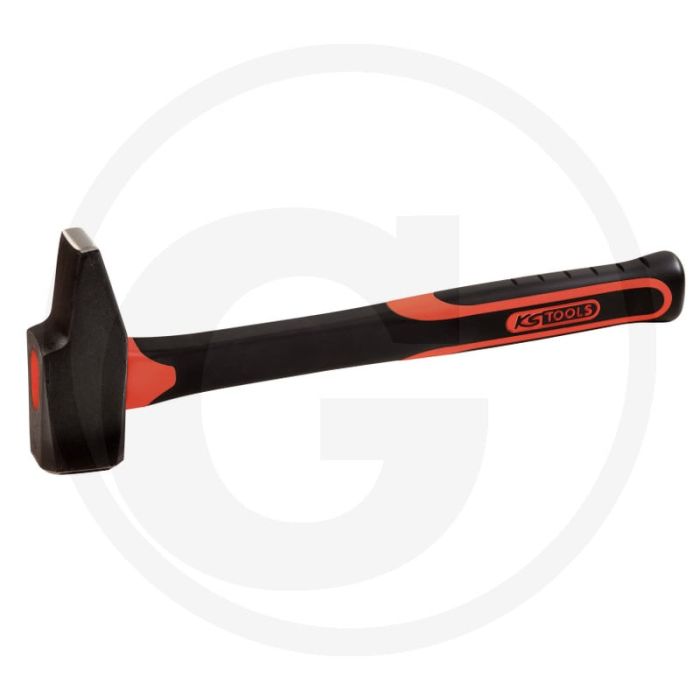 Ks tools bankhamer, franse vorm met fiberglas steel 1000 g - 42 x 117 mm Ks tools bankhamer, franse vorm met fiberglas steel 1000 g - 42 x 117 mm