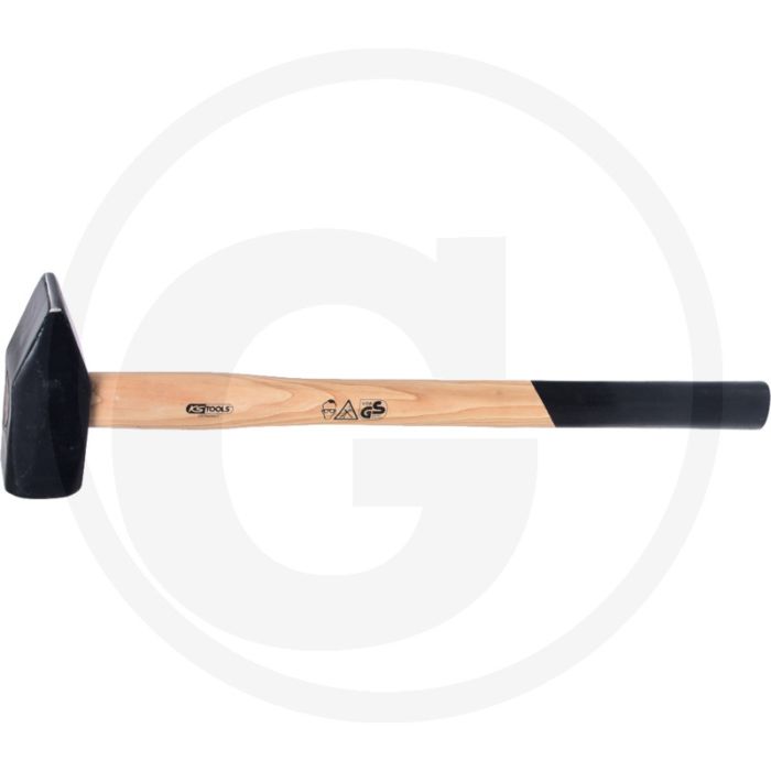 Ks tools Vorschlaghammer mit Eschenholzstiel - 3000g Hammerkopf Ks tools Vorschlaghammer mit Eschenholzstiel - 3000g Hammerkopf