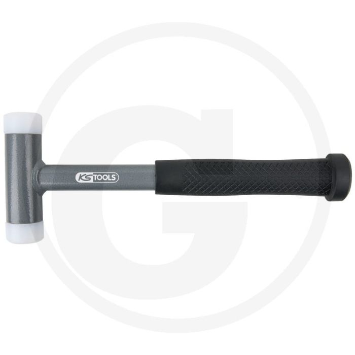 Ks tools terugslagvrije hamer, 590 gram - stalen steel, 35 x 110 mm