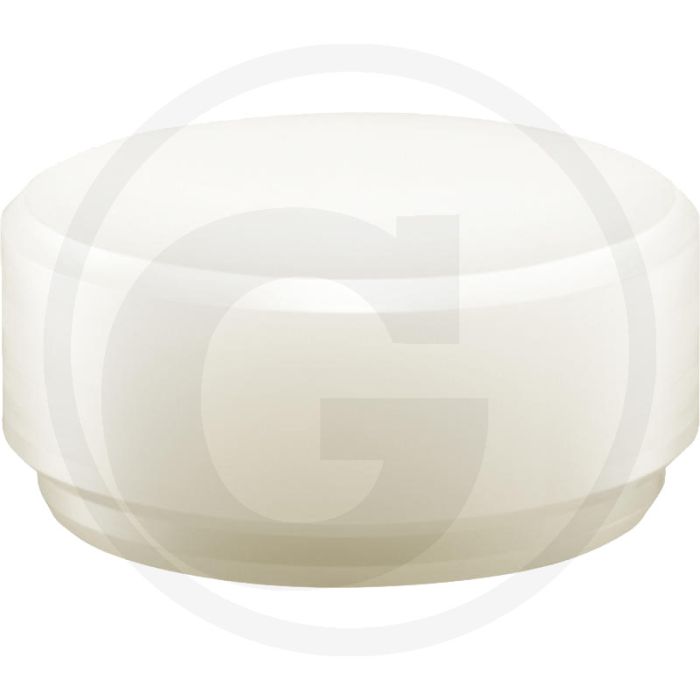 Halder nylon dop 40 voor supercraft kunststof hamer - kop-Ø 40mm