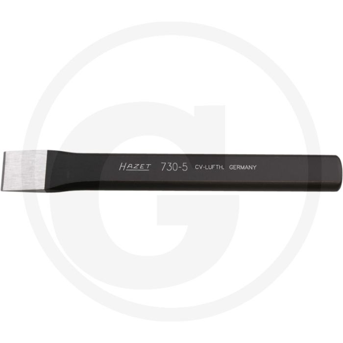 Hazet platte beitel 125mm chroom-vanadium, luchtgehard