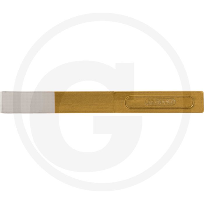 Ks tools carosserie-ritsbeitel extra dun 240 mm plat ovaal - gehard slagkop