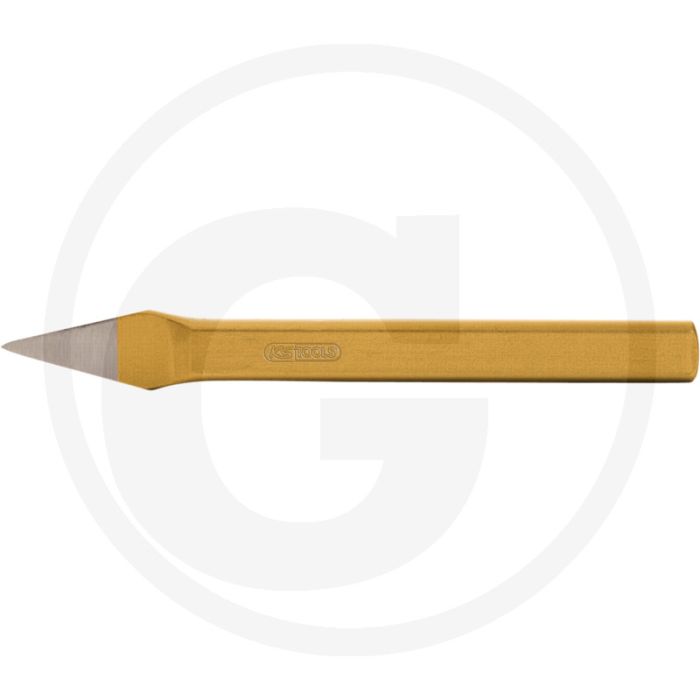 Ks tools ritsbeitel, plat ovaal, 5 x 100 mm - din 6451, gehard, chroom-molybdeen Ks tools ritsbeitel, plat ovaal, 5 x 100 mm - din 6451, gehard, chroom-molybdeen