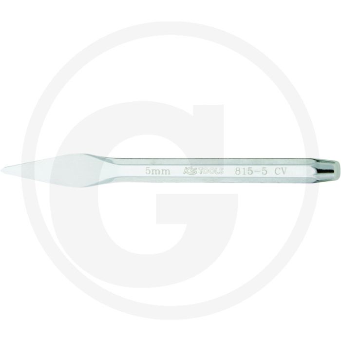 Ks tools ritsbeitel, hoogglans verchroomd, 130 mm, 8-kant, gehard Ks tools ritsbeitel, hoogglans verchroomd, 130 mm, 8-kant, gehard