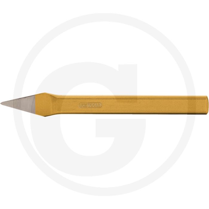 Ks tools ritsbeitel, plat ovaal, 5 x 125 mm - din 6451, gehard, chroom-molybdeen Ks tools ritsbeitel, plat ovaal, 5 x 125 mm - din 6451, gehard, chroom-molybdeen