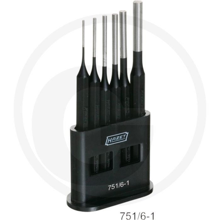 Hazet pendrijverset 6-delig, 1x 2, 3, 4, 5, 6, 8 mm