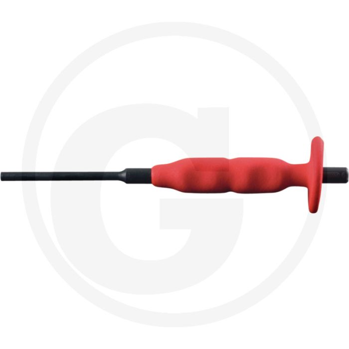 Ks tools pendrijver met handbeschermingshandgreep rond - d: 2mm, l1: 130mm, l2: 30mm, s: 8mm Ks tools pendrijver met handbeschermingshandgreep rond - d: 2mm, l1: 130mm, l2: 30mm, s: 8mm