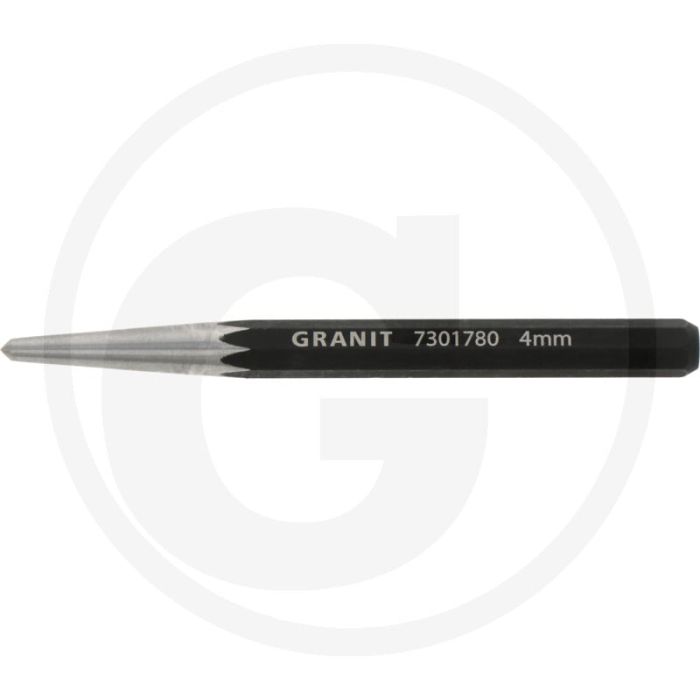 Black edition black edition centerpons, achthoekig, Ø: 4 mm - beitelpunt gehard