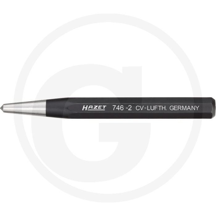 Hazet centerpons Ø 12 mm chroom-vanadium din 7250