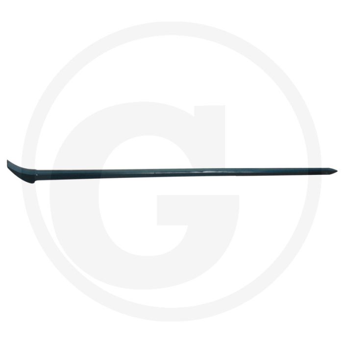 Ks tools breekijzer, 1,8 m, 4-kant, durchgehärtet, schwarz, stahl, 1800mm
