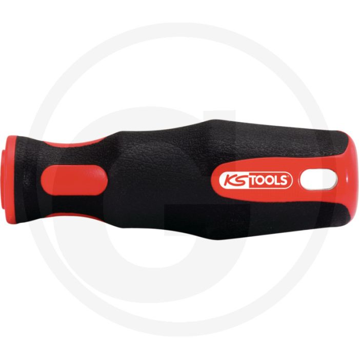 Ks tools vijlhecht, ronde opname, 106 mm, 2-komponentengriff