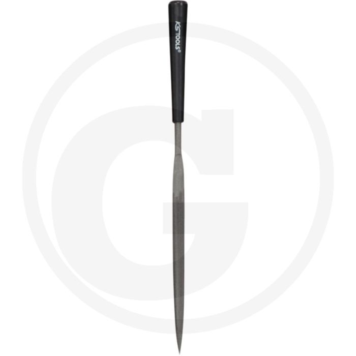 Ks tools ovale naaldvijl, 5 mm - speciaal staal, kunststofheft, feinmechanik