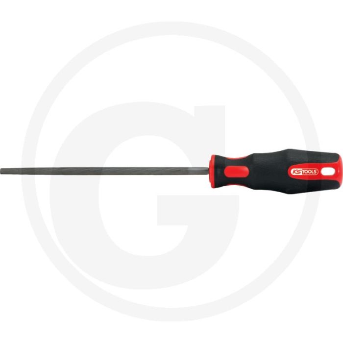 Ks tools ronde vijl vorm f 387mm 9,5mm Ø 2-komponentengriff