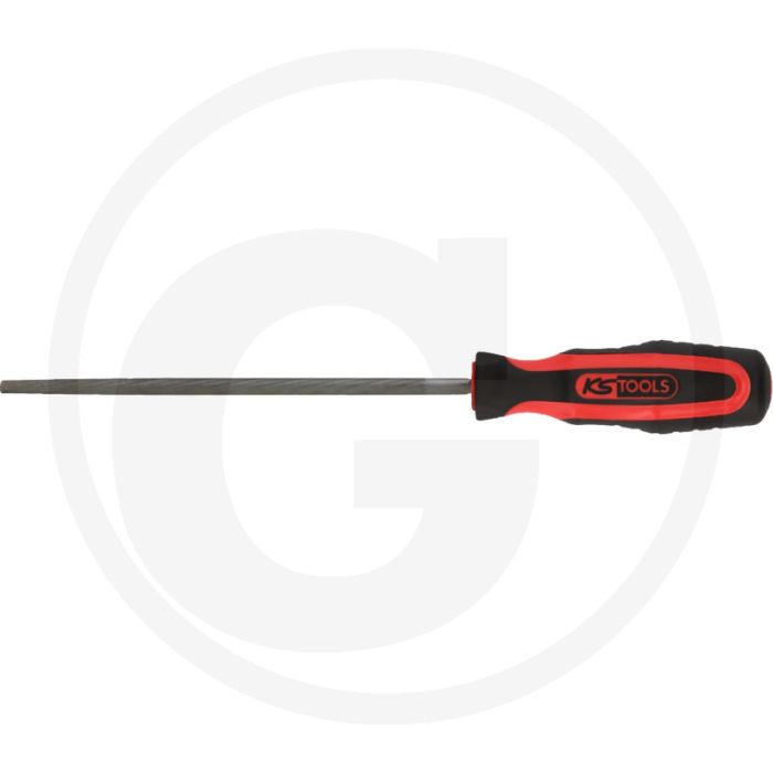 Ks tools ronde vijl, din 7261, vorm f, 200 mm, he - diameter 7,5 mm