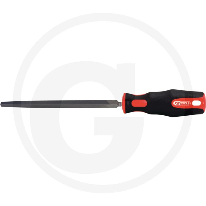 Ks tools driehoekige vijl, din 7261, vorm c, 200 - lengte 250mm