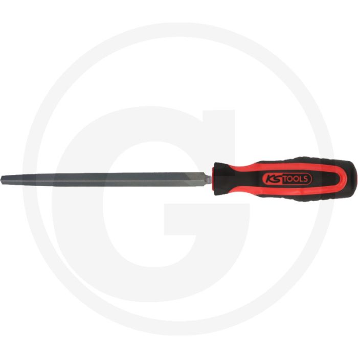 Ks tools driehoekige vijl, din 7261, vorm c, 150 - lengte 245mm Ks tools driehoekige vijl, din 7261, vorm c, 150 - lengte 245mm