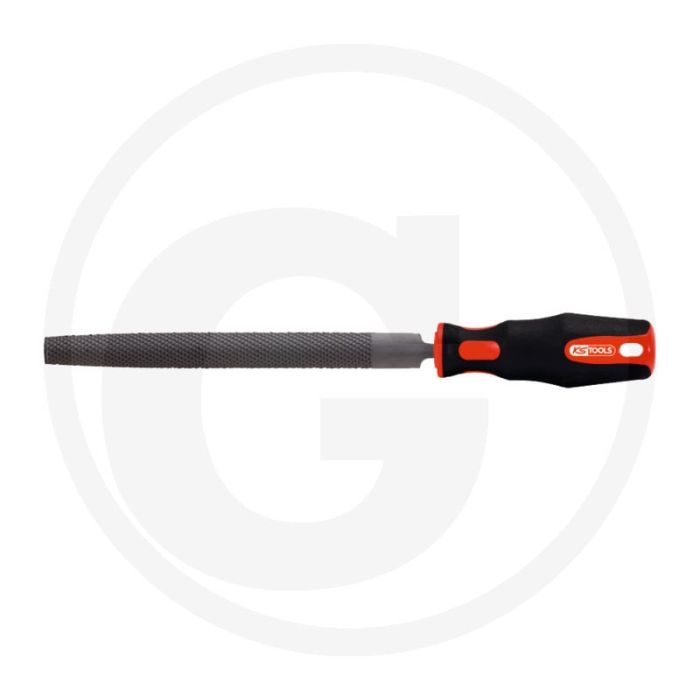 Ks tools halfronde vijl vorm e - bladlengte 200mm