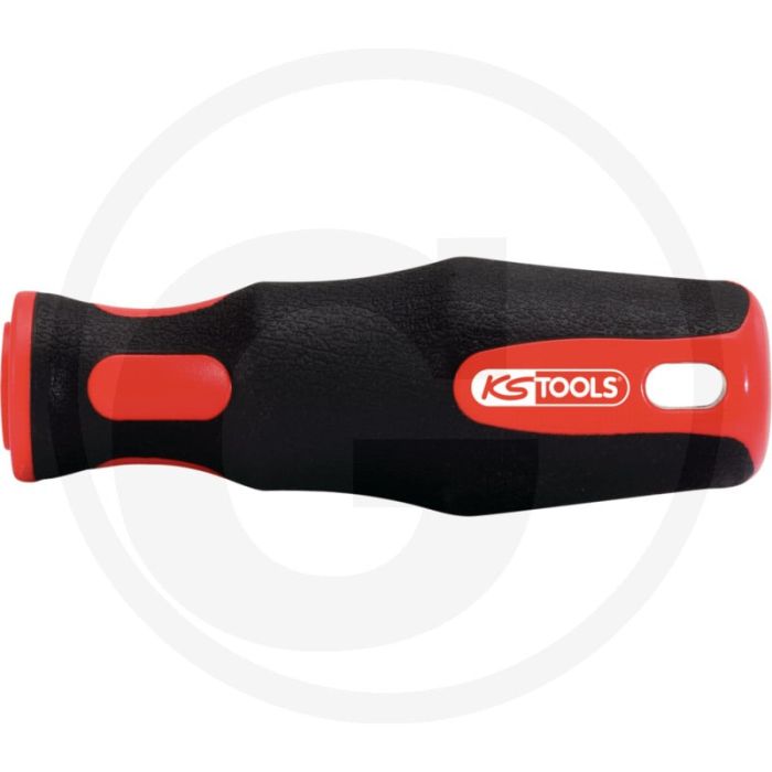 Outils Ks à emmanchement pour lime, emmanchement rond, 80 mm - manche à deux composants Outils Ks à emmanchement pour lime, emmanchement rond, 80 mm - manche à deux composants