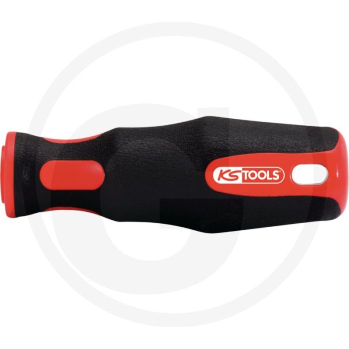 Ks tools vijlhecht, ronde opname, 120 mm, 2-komponentengriff Ks tools vijlhecht, ronde opname, 120 mm, 2-komponentengriff