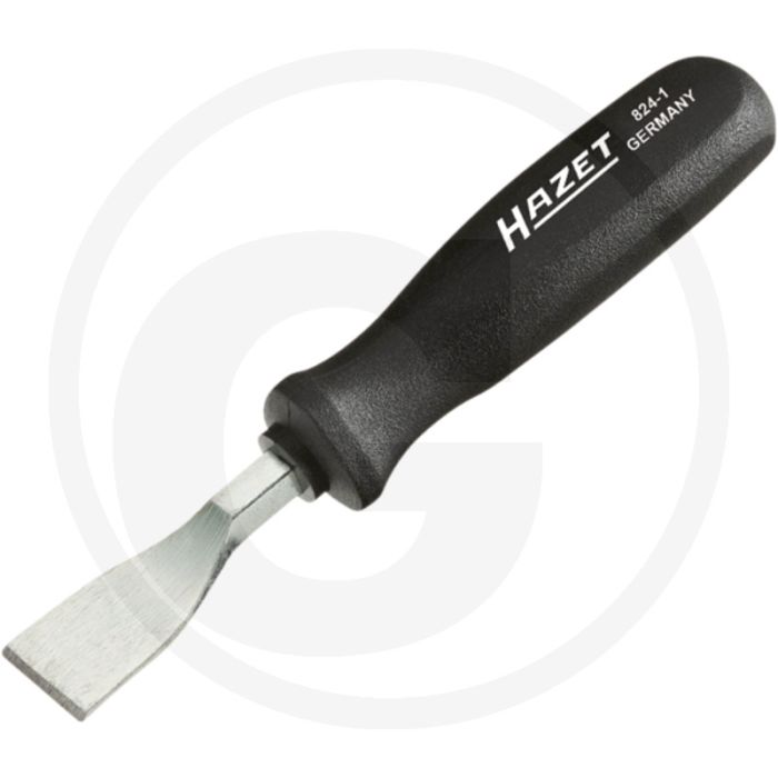 Hazet vlakschraapstaal - kort, 165mm lengte, speciaal staal, verzinkt