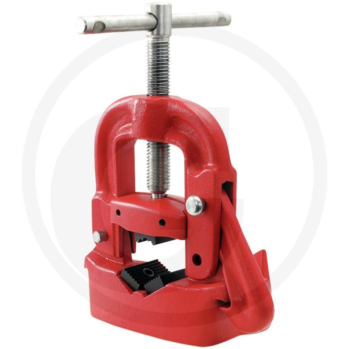 Ks tools buisbankschroef, 10 - 89 mm, v-vormige auflage