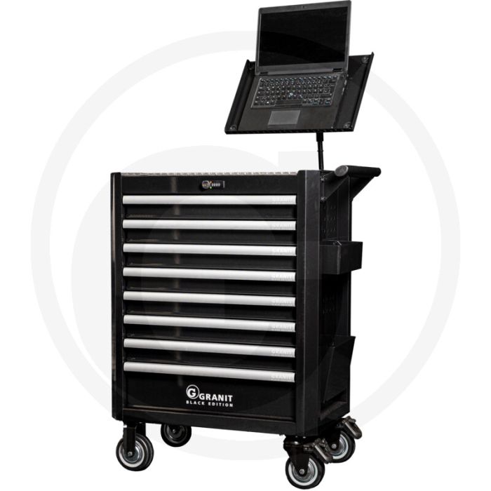 Black edition black edition gereedschapswagen dynamicpro service - draagvermogen 500 kg Black edition black edition gereedschapswagen dynamicpro service - draagvermogen 500 kg