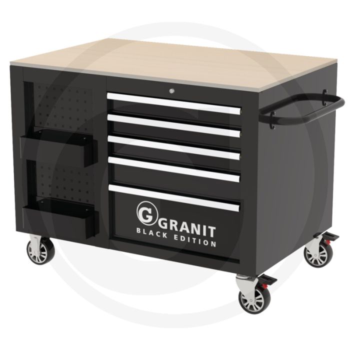 Black edition black edition gereedschapswagen ultra 2.0 - 10 laden, 520 kg laadvermogen