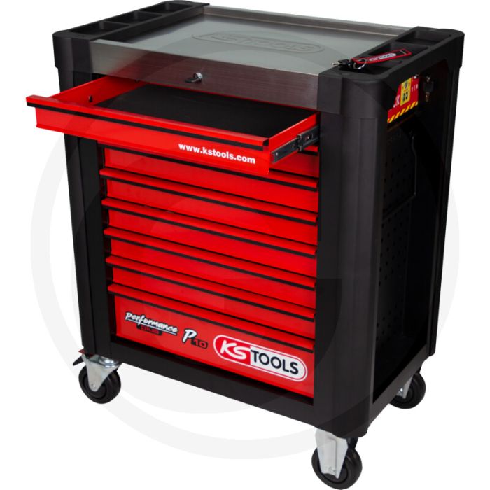 Ks tools werkstattwagen p10 mit 8 schubladen - stahlblechkonstruktion - 600kg tragkraft Ks tools werkstattwagen p10 mit 8 schubladen - stahlblechkonstruktion - 600kg tragkraft
