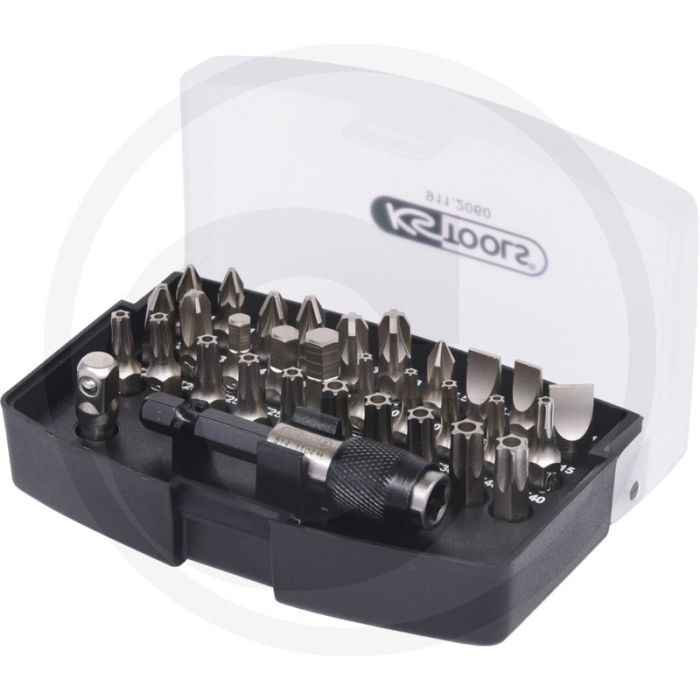 Ks tools 1/4" classic bit-set, 32-delig - incl. magnetisch schnellwechsel-bithalter