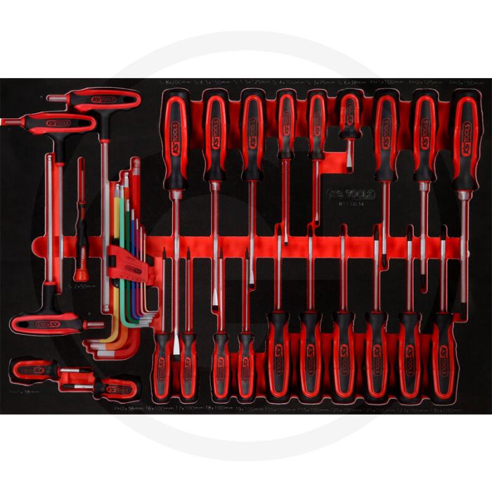 Ks tools werkzeugsatz schraubendreher 34-teilig - Öl- und chemikalienbeständig Ks tools werkzeugsatz schraubendreher 34-teilig - Öl- und chemikalienbeständig