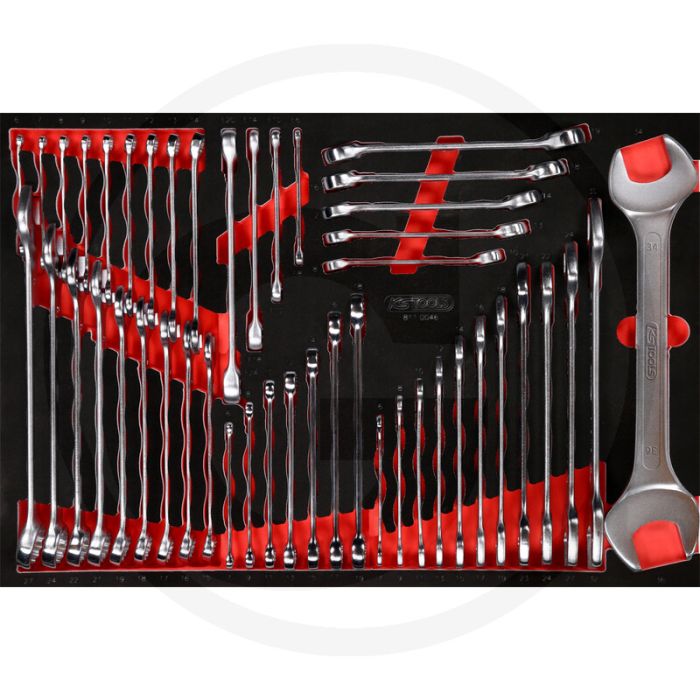 Ks tools werkzeugsatz schraubenschlüssel 46-teilig - Öl- und chemikalienbeständig Ks tools werkzeugsatz schraubenschlüssel 46-teilig - Öl- und chemikalienbeständig